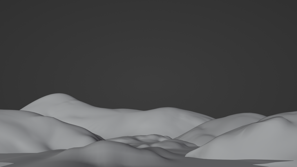 blender で雪だるまを作る