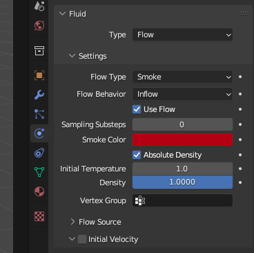 blenderのSmokeシミュレーションを使った二色の煙の発生について紹介！