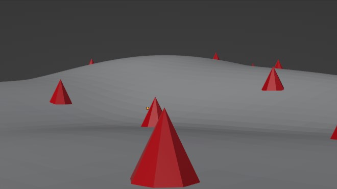 【blender】geometry node のレンダリング方法について紹介！