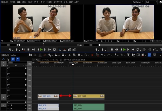 編集ソフトの使い方　【EDIUS（エディウス）～ショートカットについて②～】　