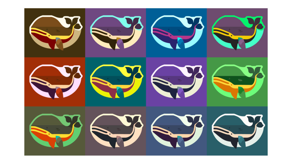 イラレの新機能 生成再配色を試してみる