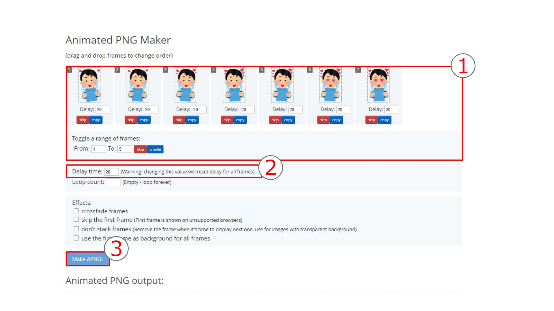 【初心者でも簡単】アニメーションPNGの作り方
