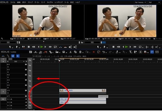 編集ソフトの使い方　【EDIUS（エディウス）～ショートカットについて②～】　