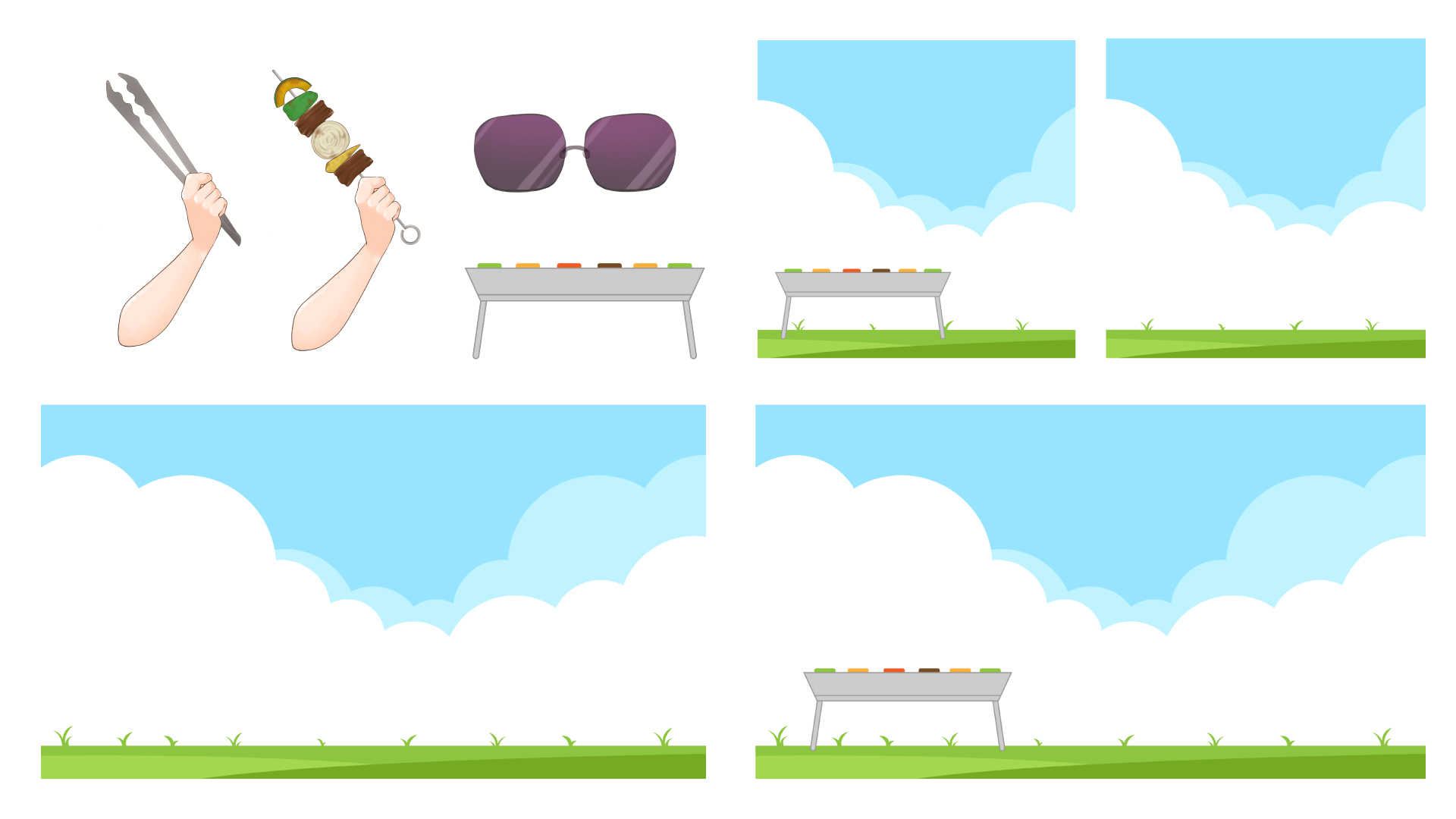 VTuber、ライバー向け無料素材 BBQ編【フリー素材・作り方】