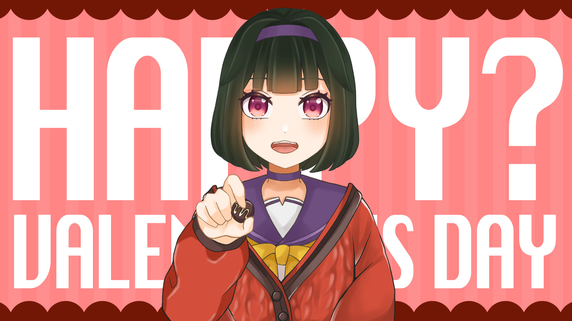 VTuber、ライバー向けバレンタイン無料素材 イラスト素材編【フリー素材・作り方】