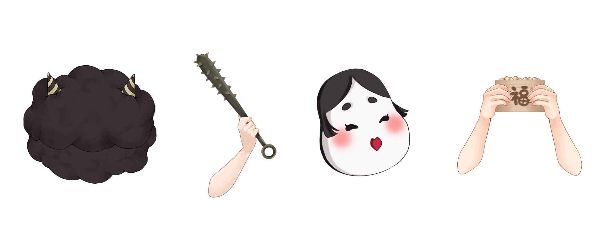 VTuber、ライバー向け無料素材 節分イラスト編【フリー素材・作り方】