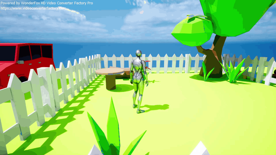 UE マケプレ2 月の無料コンテンツ「SimPoly Town」使ってみた！