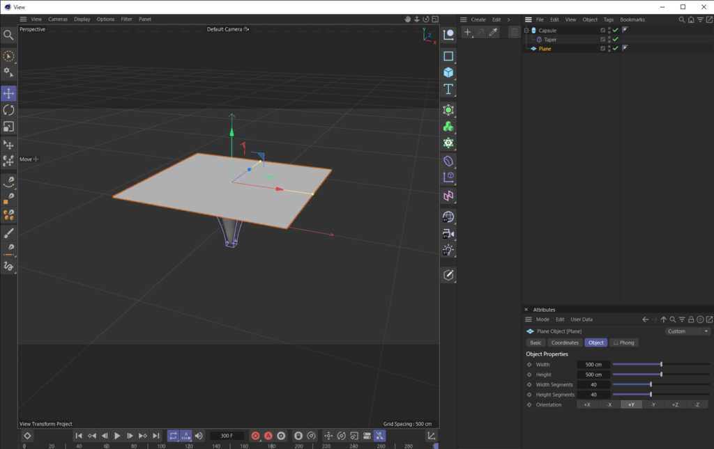 C4Dでオバケを作る
