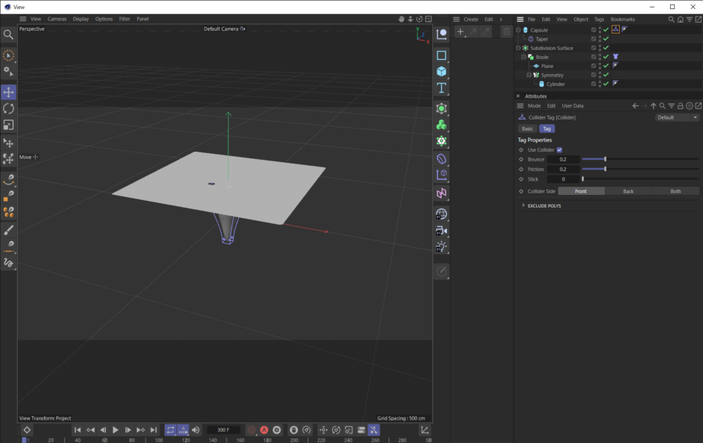C4Dでオバケを作る