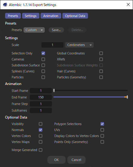 C4Dのアニメーション付きボロノイ分割をUE5に持っていく