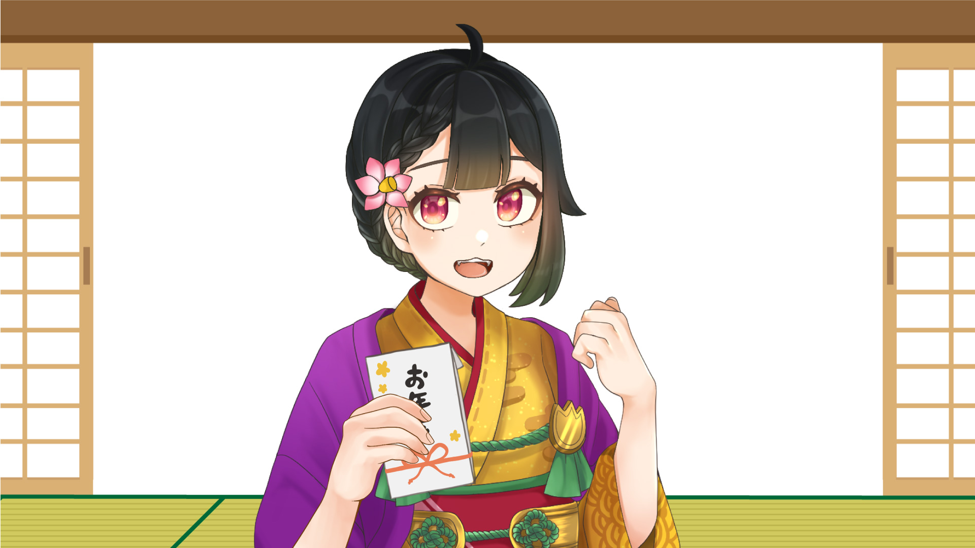 正月VTuber、ライバー向け無料素材 イラスト素材編【フリー素材・作り方】