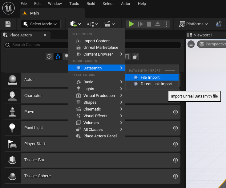 Cinema4D(以下C4D)からアニメーション付きのオブジェクトをUE5に持っていく方法