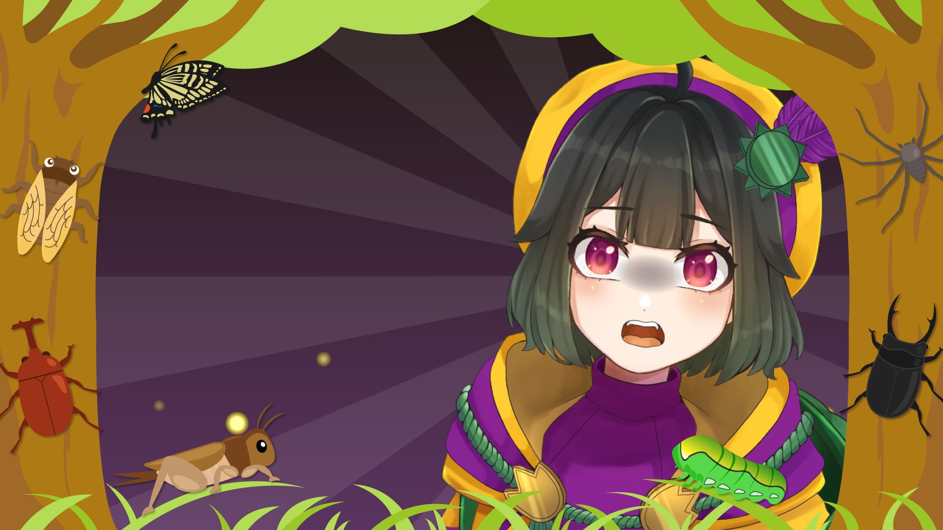 無料で使えるVTuber、ライバー向け配信素材サムネ編【夏のイラスト・フリー素材・作り方】