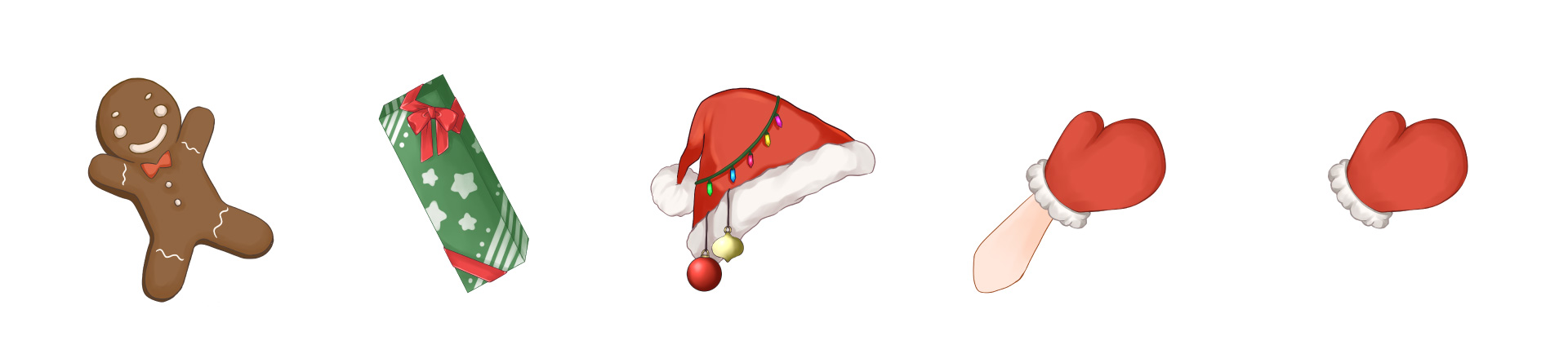 クリスマスに向けて！VTuber、ライバー向け配信素材 イラスト編【クリスマス フリー素材】