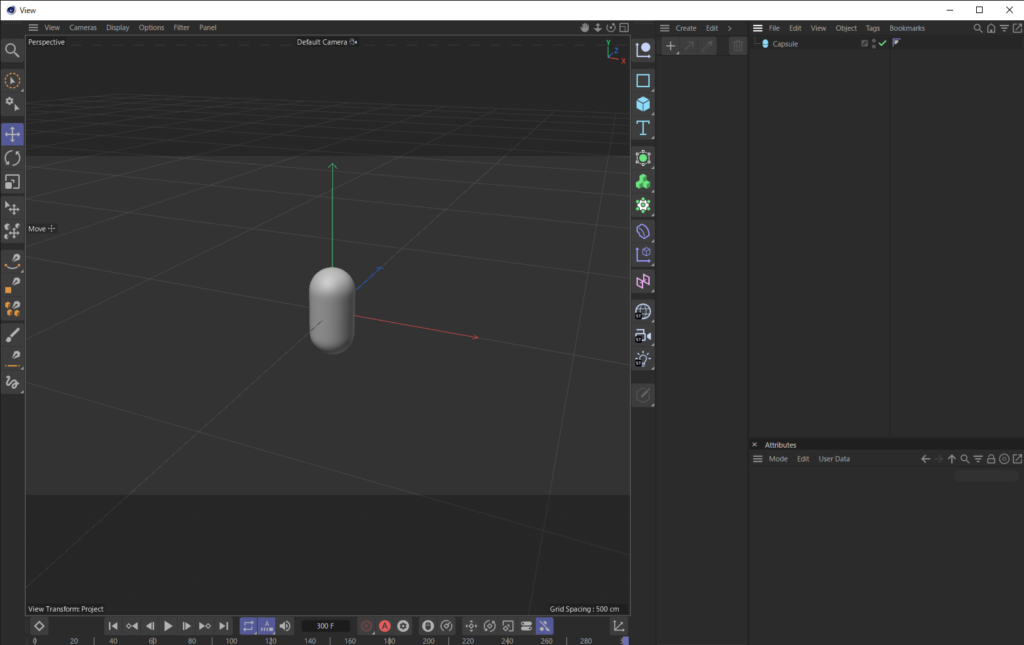 C4Dでオバケを作る