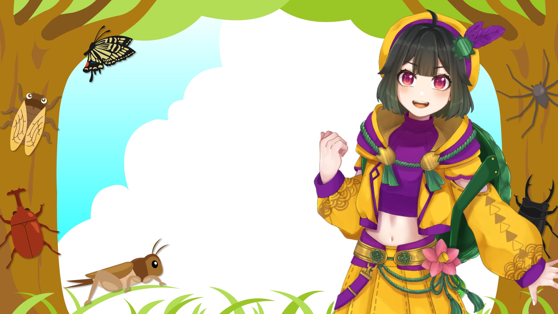 無料で使えるVTuber、ライバー向け配信素材サムネ編【夏のイラスト・フリー素材・作り方】