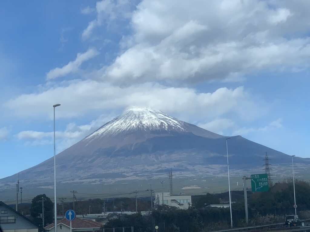 初めての富士山
