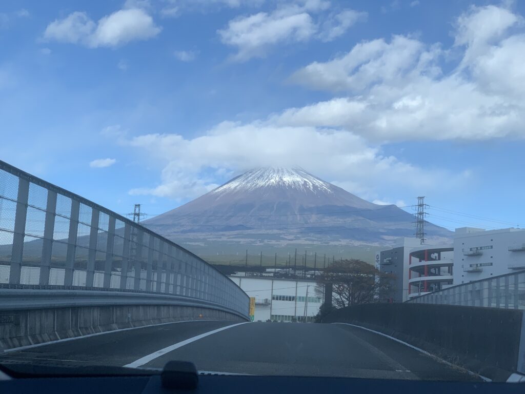 初めての富士山