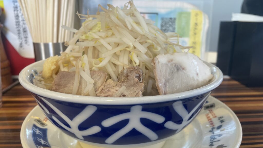 二郎系インスパイア「ラーメン大」＠愛知県一宮市〈スタジオ立ち寄りグルメ〉