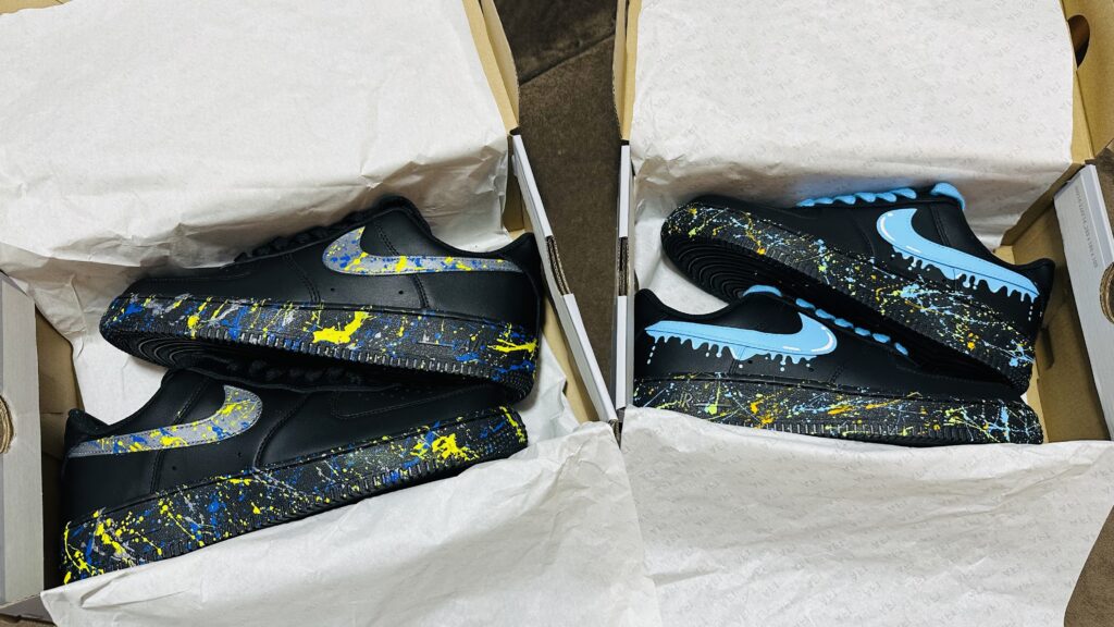   スニーカーペイント、体験してきました！