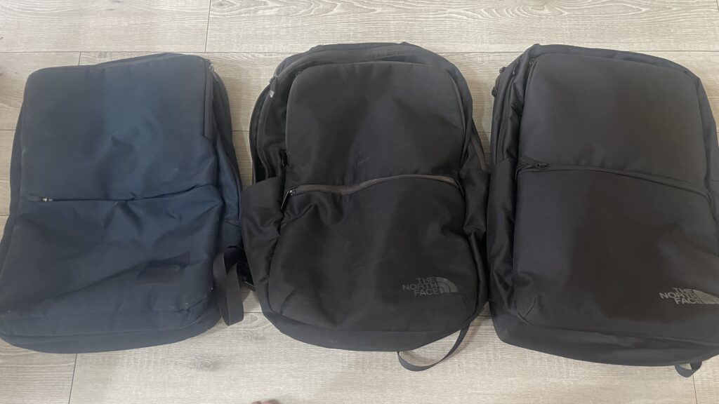 新しく仕事用リュックを買ったからみてほしい