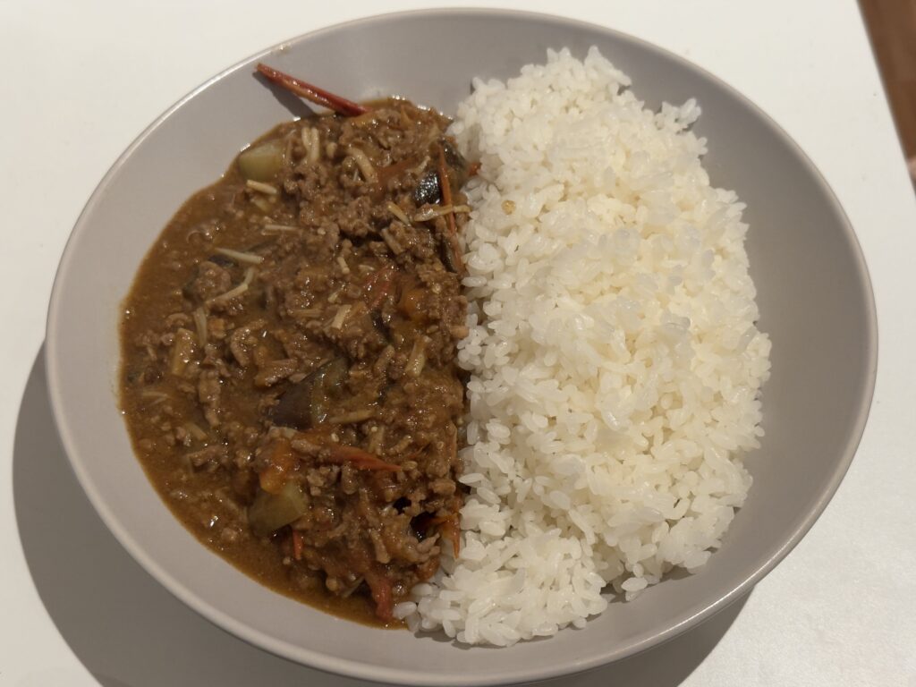 無水カレー！