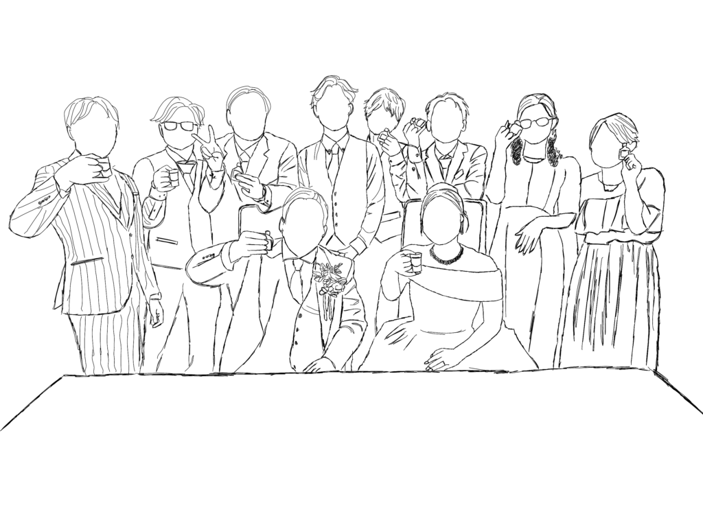 友人の結婚式 初参加レポ