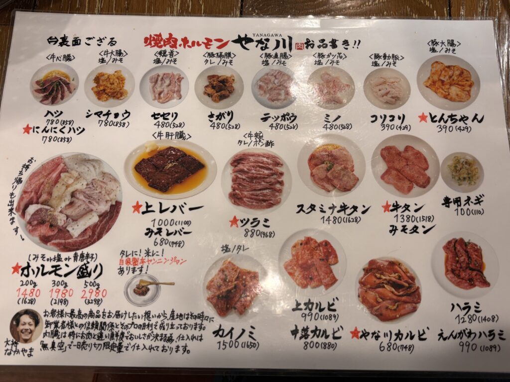 (がちで)行きつけの焼き肉屋さん