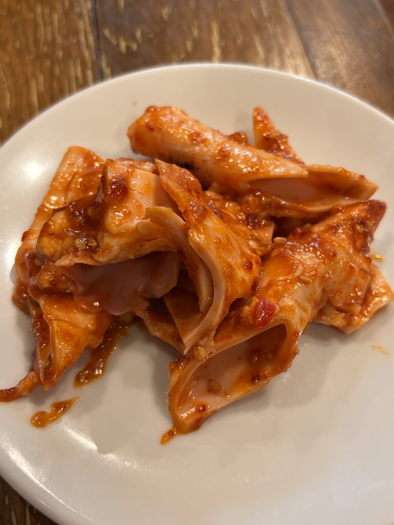 (がちで)行きつけの焼き肉屋さん